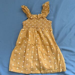 Old Navy - Yellow Polka Dot Dress Toddler